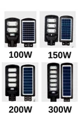 150w Led Solar Sokak Armatürü(SENSÖRLÜ) - Solar Sokak Lambası - Güneş Enerjili Sokak Lambası, IP66 SU GEÇİRMEZ - 5