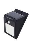 Sensörlü Solar Güneş Enerjili Led Aplik- 15W 6500k Soğuk Beyaz - Sensörlü Solar Güneş Enerjili Led Aplik - Ip65 Su Geçirmez- Bahçe ve Dış Mekan Aydınlatma - 5