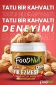 FoodNut Parçacıklı Fıstık Ezmesi - Doğal Şekerli 1 kg Parçacıklı Yer Fıstığı Ezmesi - 1