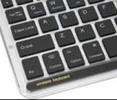 Technopc Ultrapad UP10.SI36LA 10.1" Uyumlu Kablosuz Bluetooth Şarjlı Transparan Rgp 7 Renk Işıklı Klavye - Gri - 2