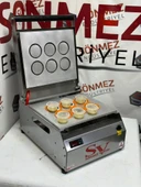 Sönmez Vakum 70 Mm Sos Kabı Yapıştırma Kapatma Makinesi Dürüm Sosu Paketleme Makinası thumbnail 1