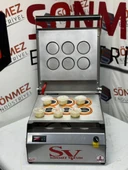 Sönmez Vakum 70 Mm Sos Kabı Yapıştırma Kapatma Makinesi Dürüm Sosu Paketleme Makinası thumbnail 4