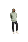 adidas ESS HOODIE FT Erkek  Yeşil  Sweatshirt JD2410 - 5