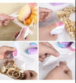Pilli Poşet Ağzı Kapatıcı Plastik Paket Ambalaj Ağız Yapıştırma Kapatma Vakumlama Aparatı Magnetli - 5