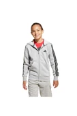 adidas Unisex Çocuk   Sweatshirt J 3S FL FZ HD JD6493 - 1