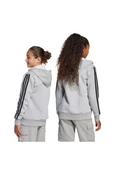 adidas Unisex Çocuk   Sweatshirt J 3S FL FZ HD JD6493 - 6