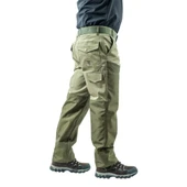 Outdoor Trekking Pantolon - Yürüyüş Pantolonu - Su Geçirmez - Savage - Haki - Tactical Pantolon - 5