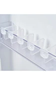 10 Adet Buzdolabı Yan Kapak Raf Bölücü Ayracı Dolap Çekmece Düzenleyici Şişe Kutu Bardak Ayırıcı - 6