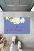 Dijital Baskı Kişiye Özel İç Kapı Dekorasyon Paspas  PS11291 - 3