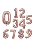 Rosegold Doğum Günü Balon Seti thumbnail 4