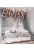 Bride Rose Gold Harf Balon Seti 100 Cm thumbnail 2