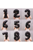 7 Yaş Siyah Rakam Balonlu Şimşek Mcqueen Balon Seti Arabalar thumbnail 3