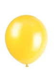 Latex Sarı Balon 10 Adet thumbnail 2
