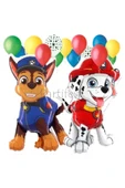 Paw Patrol 6 Yaş Balon Seti Paw Patrol Doğum Günü Set Paw Patrol Marshlall Chase thumbnail 2