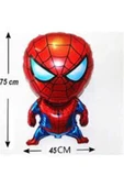 Spiderman Örümcek Adam Balon Set Balon Folyo Set Spiderman Konsept Doğum Günü Set Yaş Balon - 3
