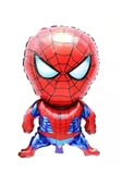 Spiderman Örümcek Adam Balon Set Balon Folyo Set Spiderman Konsept Doğum Günü Set Yaş Balon - 3
