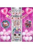 Unicorn Lol Surprise 10 Yaş Balon Seti Lol Bebek Balon Seti Lol Doğum Günü Parti Seti thumbnail 1