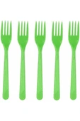 Plastik Çatal 25'li Yeşil - 1