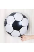 Futbol Maç Konsept Yeşil Rakam 9 Yaş Balon Futbol Konsept Yeşil Parti Doğum Günü Balon Seti - 2