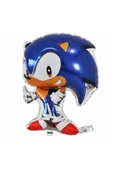 Lacivert Tilki Sonic Boom Konsept 2 Yaş Balon Set Sonic Tema Doğum Günü Arka Fon Süsleme Balonlu Set - 2