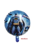 Batman 7 Yaş Balon Set Batman Yarasa Konsept Doğum Günü Parti Balon Set Batman Folyo Balon Set thumbnail 2