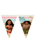 Moana Flama Üçgen Moana Parti Malzemeleri - 1