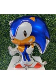 Sonic Tilki Konsept 1 Yaş Balon Set Sonic Doğum Günü Kırmızı Balon Set - 3