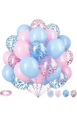 Cinsiyet Belirleme Partisi Kız mı Erkek mi Konsept Balon Süsleme Set Gender Party Girl Or Boy - 4