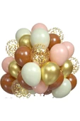 Woodland Geyik 5 Yaş Folyo Balon Set Ceylan Geyik Doğum Günü Parti Balon Set Geyik Konsept Balon Set - 4