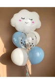 Bulut Balon Set Bulut Konsept Balon Buketi Gökyüzü Doğum Günü Balon Set thumbnail 1