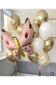 Kelebek Konsept Kelebek Balon Set Kelebek Balon Buketi Butterfly Balloon Doğum Günü Balon Set thumbnail 1