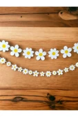 1 Adet Papatya Banner Papatya Arı Konsept Dekoratif Banner Flama Daisy Banner - 1