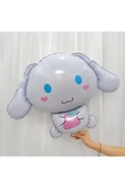 Sanrio Kuromi Cinnamon 1 Yaş Balon Set Anime Hello Kitty Kuromi Cinnamon Konsept Doğum Günü Balon thumbnail 3