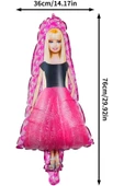 Barbie Folyo Balon 1 Adet 76 cm Barbie Konsept Folyo Balon thumbnail 2