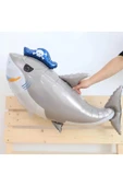 Korsan Tema Köpek Balığı Konsept 6 Yaş Balon Set Korsan Shark Tema Doğum Günü Folyo Balon Set thumbnail 2