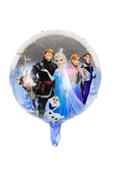 Karlar Ülkesi Frozen Elsa Olaf  Balon Set Frozen Elsa Olaf Konsept Doğum Günü Folyo Balon Set thumbnail 3
