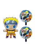 Anime Naruto 1 Yaş Doğum Günü Balon Set Naruto Konsept Doğum Günü Parti Balon Set - 4