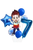 Paw Patrol Ryder 7 Yaş Balon Set Paw Patrol Ryder Konsept Doğum Günü Parti Balon Set thumbnail 1