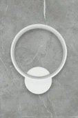 LEGACY Aura Modern Tasarım Beyaz Renk Gün Işığı Ledli Hol - Banyo - Mutfak - Salon Led Duvar Aplik - 4