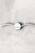 LEGACY Wave Modern Tasarım Beyaz Renk Gün Işığı Ledli Banyo - Mutfak - Salon Led Duvar Aplik - 3