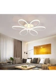 LEGACY Sedef Modern Tasarım Yatak Odası - Salon - Mutfak Beyaz Renk Gün Işığı Ve Beyaz Led Avize - 1