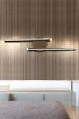 LEGACY Sare Aplik Modern Tasarım Kahverengi Gün Işığı Ledli Banyo - Mutfak - Salon Led Duvar Aplik - 1