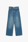 Koton Kız Çocuk Bol Paça Kot Pantolon - Wide Leg Jean - 1