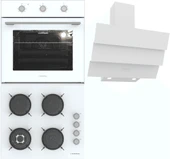 Termikel Ankastre Set (BO O6435C W + BH P6194C W + CH S6532C WW) thumbnail 1