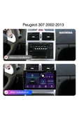 NAVMİNA PEUGEOT 307 2001-2008 4LÜ DÜĞMELİ 9 İNÇ 6-128 GB MULTİMEDYA thumbnail 1