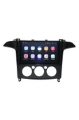 NAVMİNA FORD S-Max 2006-2014 Uyumlu Manuel Klima Siyah 9inç 6-128 gb Multimedya thumbnail 2