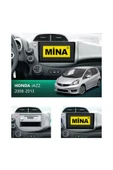 NAVMİNA Honda Jazz 2008-2013 Uyumlu 10 inç 6-128 GB Multimedya thumbnail 1