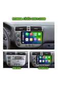 NAVMİNA Honda Civic 2001-2006 Uyumlu 9 inç 6-128 Gb Multimedya thumbnail 2