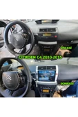 NAVMİNA Citroen C4 2005-2011 Uyumlu 4-64 gb 9 inç Gri Çerçeveli Multimedya thumbnail 3