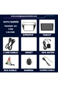 NAVMİNA Peugeot 301  Citroen C-elysee Uyumlu Bej 9 Inç 6-128 Gb Multimedya thumbnail 5